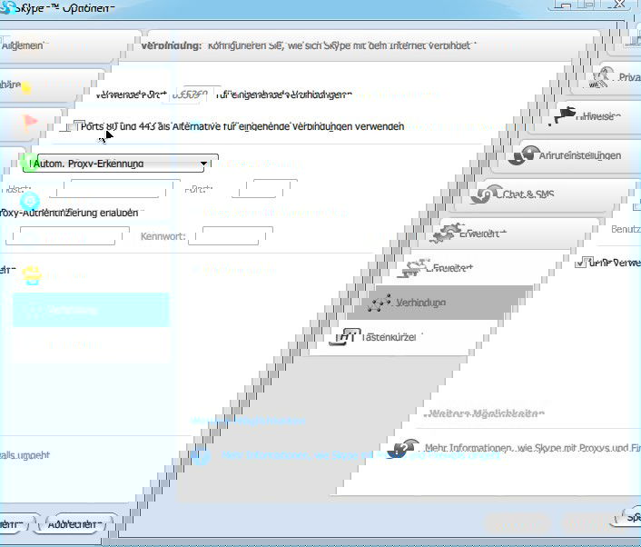 Skype: Port 80 freihalten
