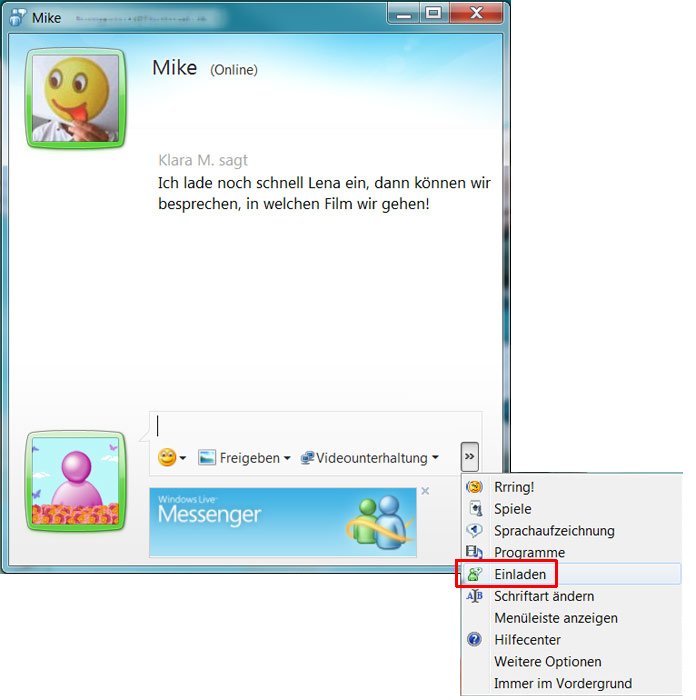 Messenger-Gruppenchat
