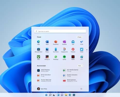 Windows 11 Start Menu