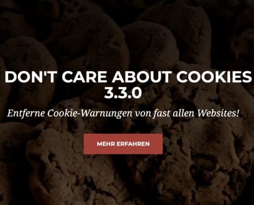 Erweiterung macht Schluss mit Cookie Bannern