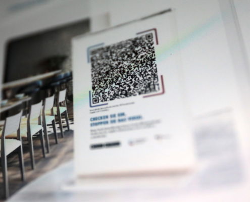 Einchecken mit der Corona Warn App
