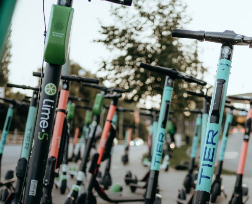 Verleiher von E-Scootern sammeln Daten und geben sie weiter